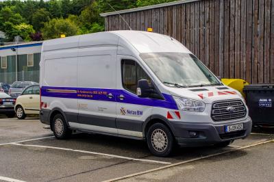 Aidlingen: Bagger schlaegt Gasleitung auf.